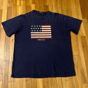 🇺🇸 POLO SPORT RALPH LAUREN VINTAGE FLAG SHIRT
